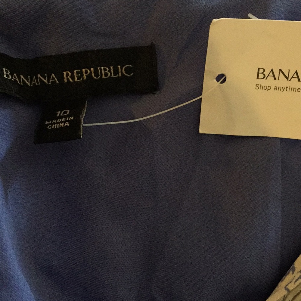 Banana Republic size 10 Floral New - Picture 4 of 6